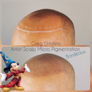 Greg Urfalino artist smp bordeaux #tricopigmentation #tricopigmentationbordeaux #smpbordeaux
